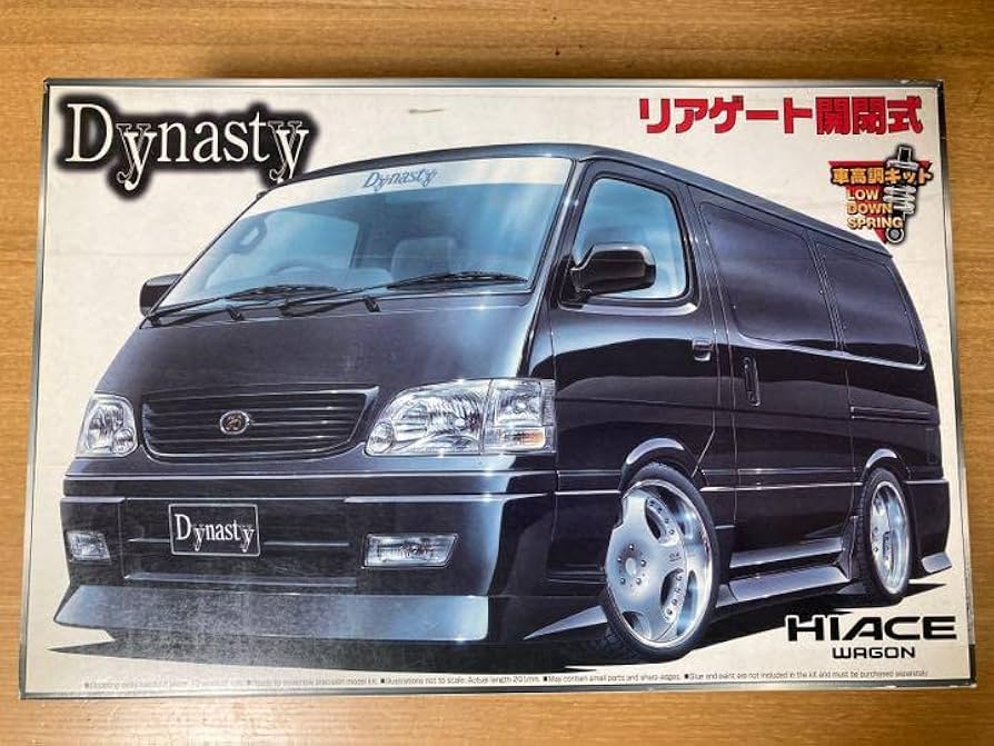 アオシマハイエースワゴン プラモデル Amazon | アオシマ 1/24 プラモデル ダイナスティ ハイエース